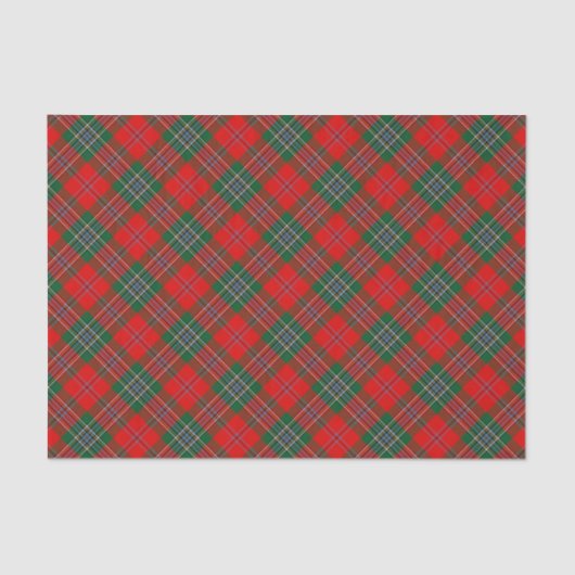 Clan MacLean Tartan Tissuepapier (Voorkant)
