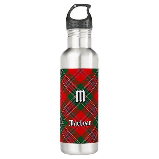 Clan MacLean Tartan Waterfles (Voorkant)
