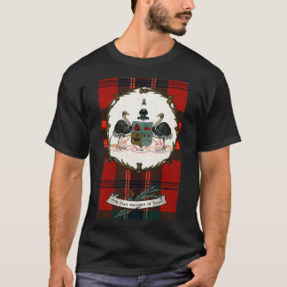 Clan Maclean van Duart  Tartan Crest Badge T-shirt