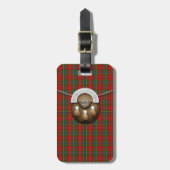 Clan MacLean van Duart Tartan en Sporran Bagagelabel (Voorkant verticaal)
