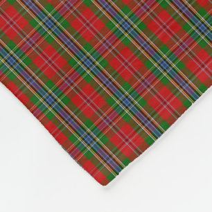 Clan MacLean van Duart Tartan Fleece Deken
