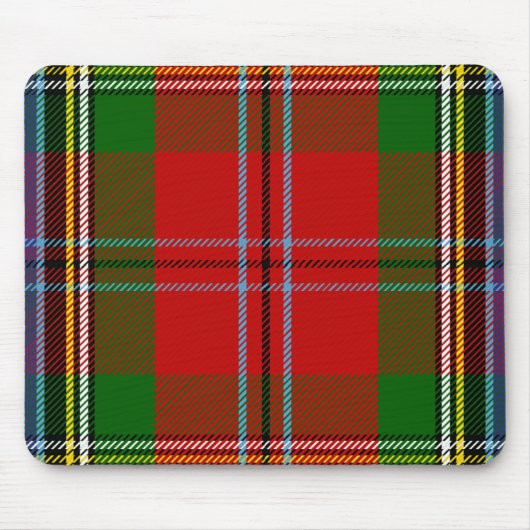 Clan MacLean van Duart Tartan Muismat (Voorkant)