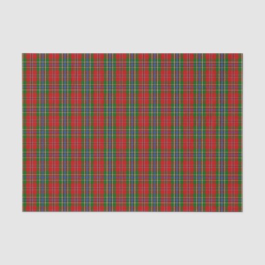 Clan MacLean van Duart Tartan Tissuepapier (Voorkant)
