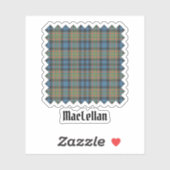 Clan MacLellan Ancient Tartan Sticker (Vel)