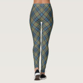 Clan MacLellan Crest over Oude Tartan Leggings (Achterkant)