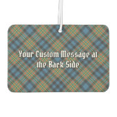 Clan MacLellan Crest over Oude Tartan Luchtverfrisser (Achterkant)