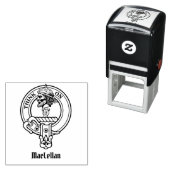 Clan MacLellan Crest Zelfinktende Stempel (In situ)