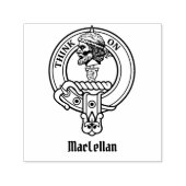 Clan MacLellan Crest Zelfinktende Stempel (Design)