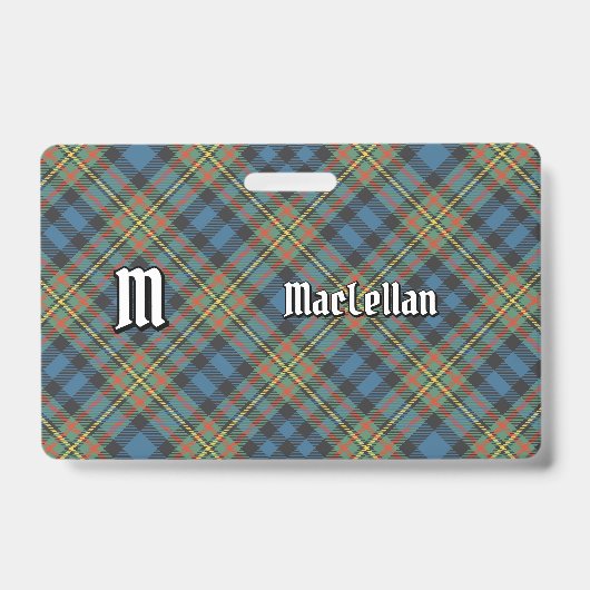 Clan MacLellan Oude Tartan Badge (Voorzijde)