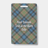 Clan MacLellan Oude Tartan Badge (Achterkant)