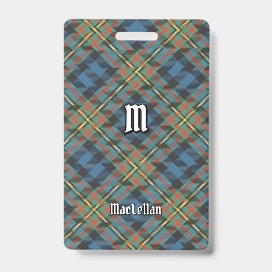 Clan MacLellan Oude Tartan Badge (Voorzijde)