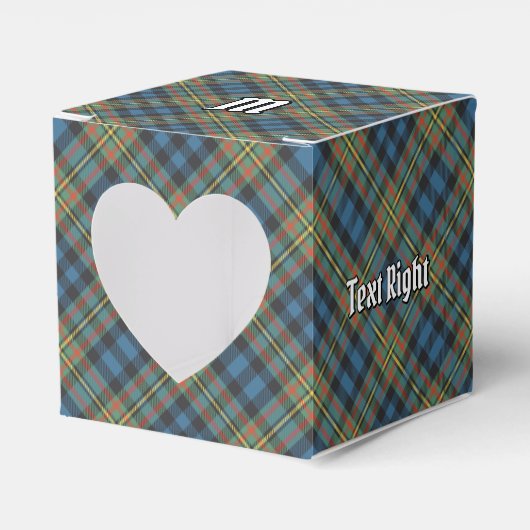 Clan MacLellan Oude Tartan Bedankdoosjes (Voorkant Zijde)