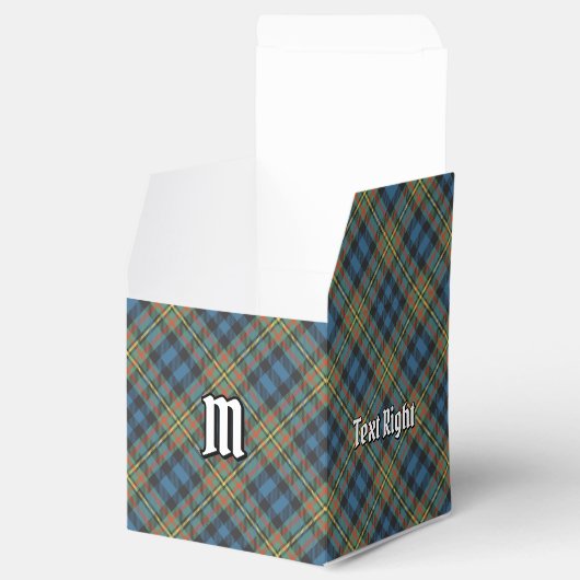 Clan MacLellan Oude Tartan Bedankdoosjes (Geopend)