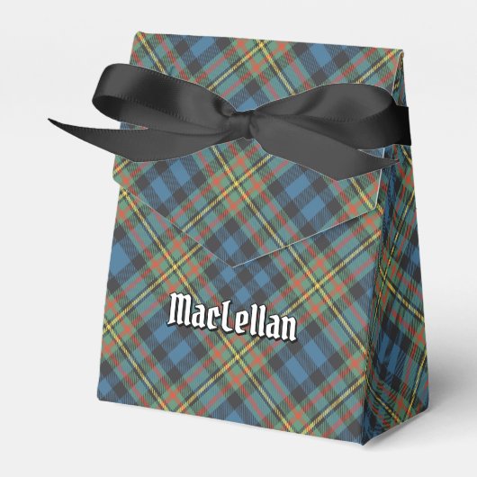 Clan MacLellan Oude Tartan Bedankdoosjes (Voorkant Zijde)