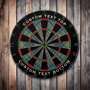 Clan MacLellan Oude Tartan Dartbord