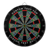 Clan MacLellan Oude Tartan Dartbord (Voorkant)
