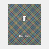 Clan MacLellan Oude Tartan Fleece Deken (Voorkant)