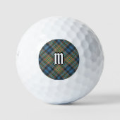 Clan MacLellan Oude Tartan Golfballen (Voorkant)