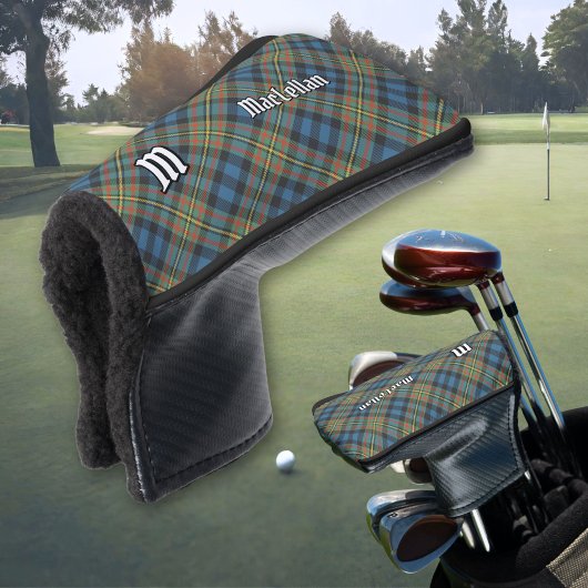 Clan MacLellan Oude Tartan Golfheadcover