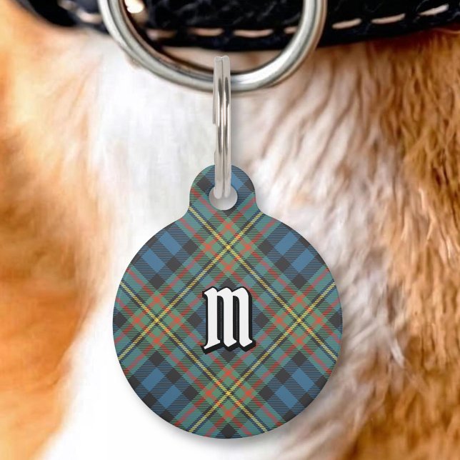 Clan MacLellan Oude Tartan Huisdierpenning (Creator heeft geüpload)