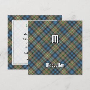 Clan MacLellan Oude Tartan Kaart