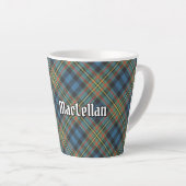 Clan MacLellan Oude Tartan Latte Mok (Rechterhoek)