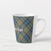Clan MacLellan Oude Tartan Latte Mok (Rechts)