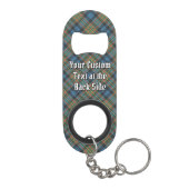 Clan MacLellan Oude Tartan Mini Flessenopener (Achterkant)