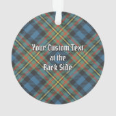 Clan MacLellan Oude Tartan Ornament (achterkant)