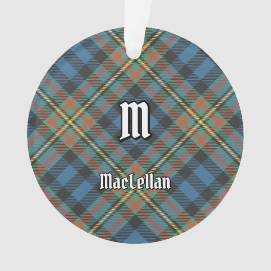 Clan MacLellan Oude Tartan Ornament (voorkant)
