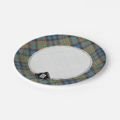 Clan MacLellan Oude Tartan Papieren Bordje (Gekanteld)