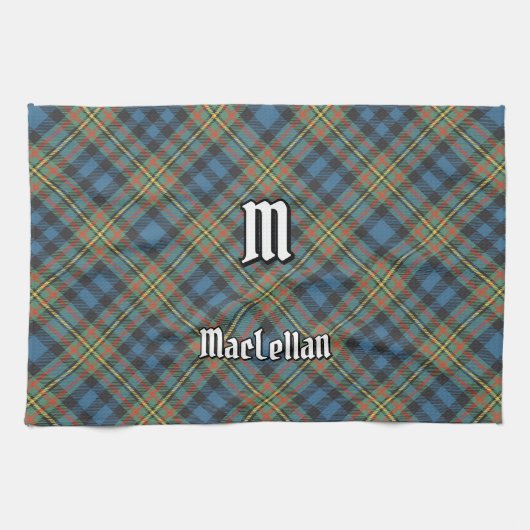 Clan MacLellan Oude Tartan Theedoek (Horizontaal)