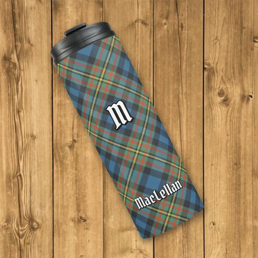 Clan MacLellan Oude Tartan Thermosbeker