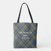 Clan MacLellan Oude Tartan Tote Bag (Achterkant)