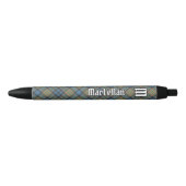 Clan MacLellan Oude Tartan Zwarte Inkt Pen (Voorkant)
