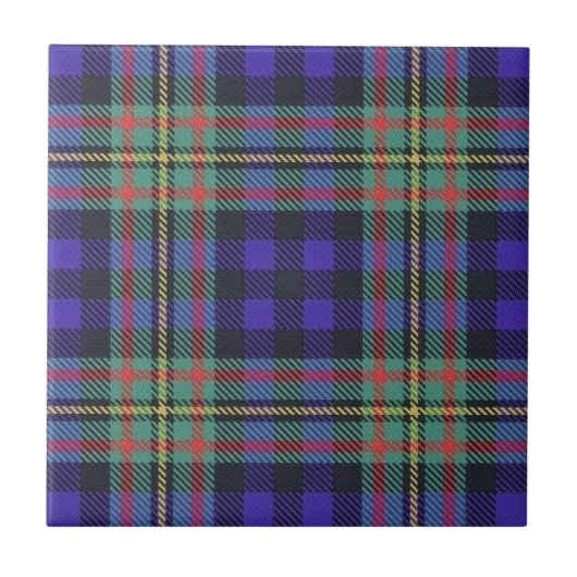 Clan MacLellan Scottish Expressions Tartan Tegeltje (Voorkant)