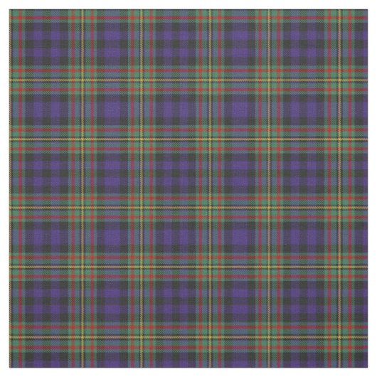 Clan MacLellan Scottish Tartan Plays Fabric Stof (Swatch)