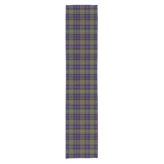 Clan MacLellan Tartan Korte Tafelloper (Voorkant)