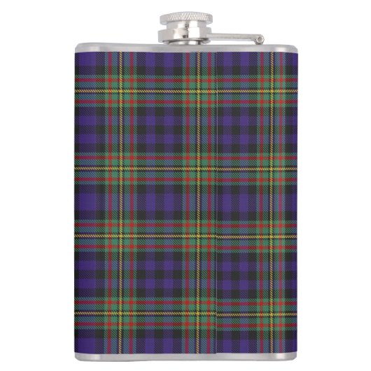 Clan MacLellan Tartan Old Scotland Flask Heupfles (Achterkant)