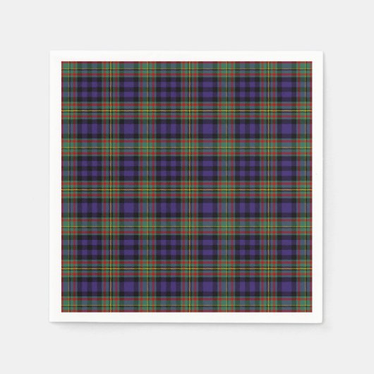 Clan MacLellan Tartan Servet (Voorkant)