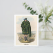 Clan MacLennan Briefkaart (Staand voorkant)