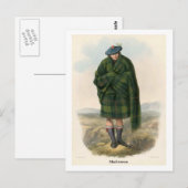 Clan MacLennan Briefkaart (Voorkant / Achterkant)