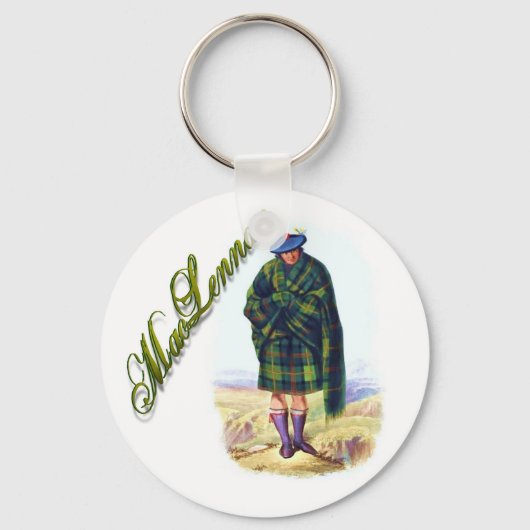 Clan MacLennan Scottish Dream Sleutelhanger (Voorkant)