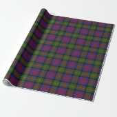 Clan MacLennan Scottish Tartan Cadeaupapier (Uitgerold)