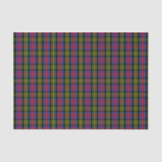 Clan MacLennan Tartan Tissuepapier (Voorkant)