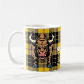 Clan MacLeod Bull Tartan Motto Koffiemok (Links)