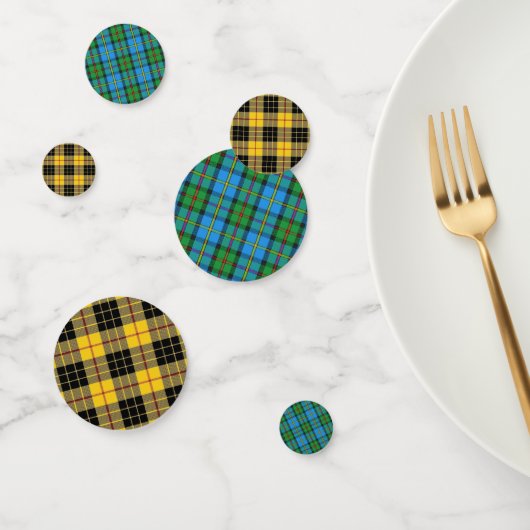 Clan MacLeod Combo 2 in 1 Celebration Tartan Confetti (Groep)