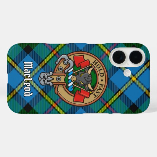 Clan MacLeod Crest Case-Mate iPhone Case (Achterkant (horizontaal))