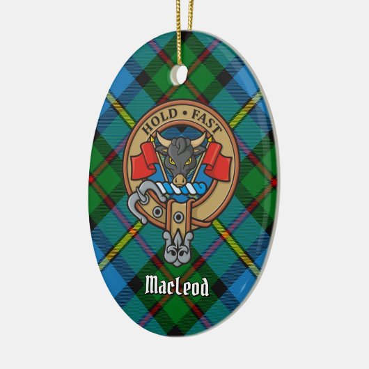 Clan MacLeod Crest Ceramic Ornament (Links)
