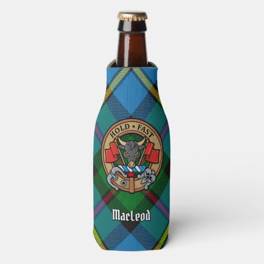 Clan MacLeod Crest Flesjeskoeler (Fles Voorkant)